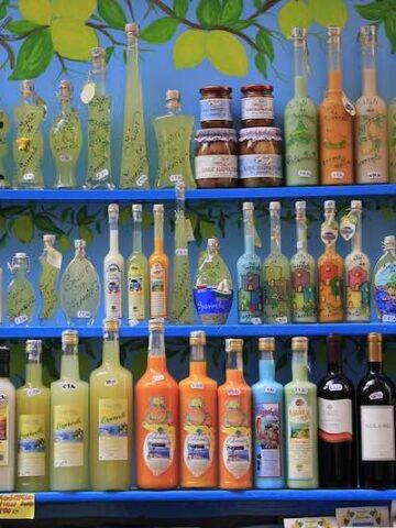 Popular Italian drinks in Italy
