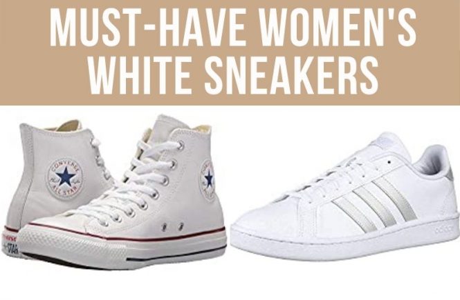 must have white sneakers