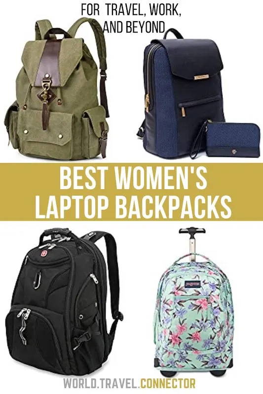 collection of the best women laptop backpacks