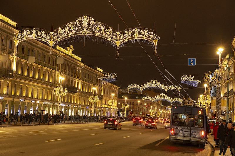 St Petersburg is one of the best places to spend Christmas in Europe 