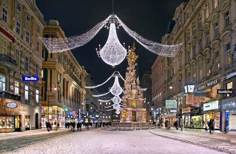 Vienna is one of the best places to  have the best Christmas in Europe