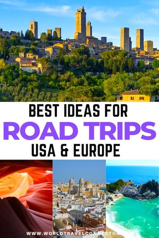 Ideas for best road trips 