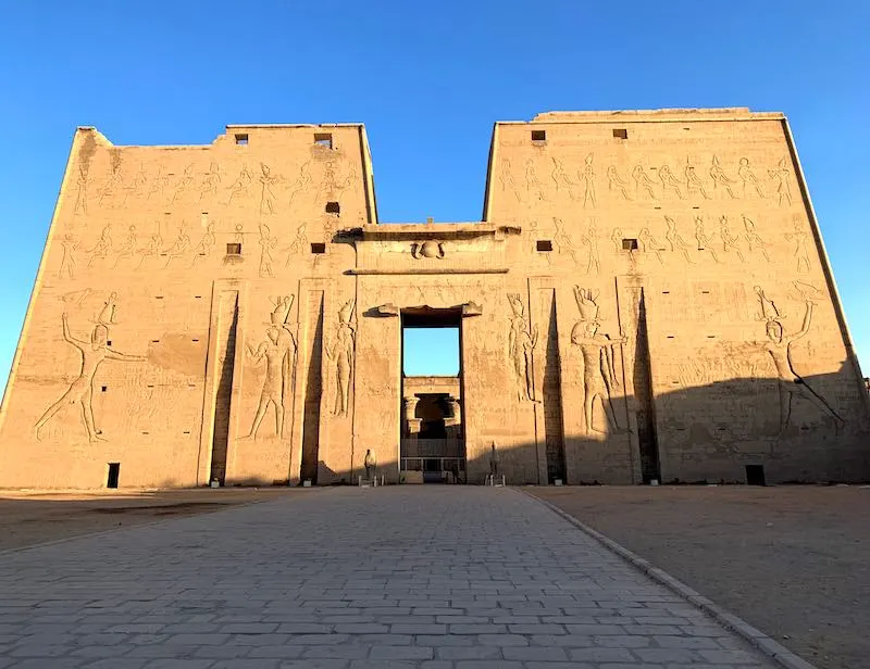 Seeing the Temple of Horus in Edfu is one of the best things to do in Egypt