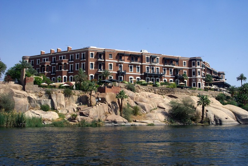 Visiting iconic Old Cataract hotel in Aswan is one of the best things to do in Egypt 