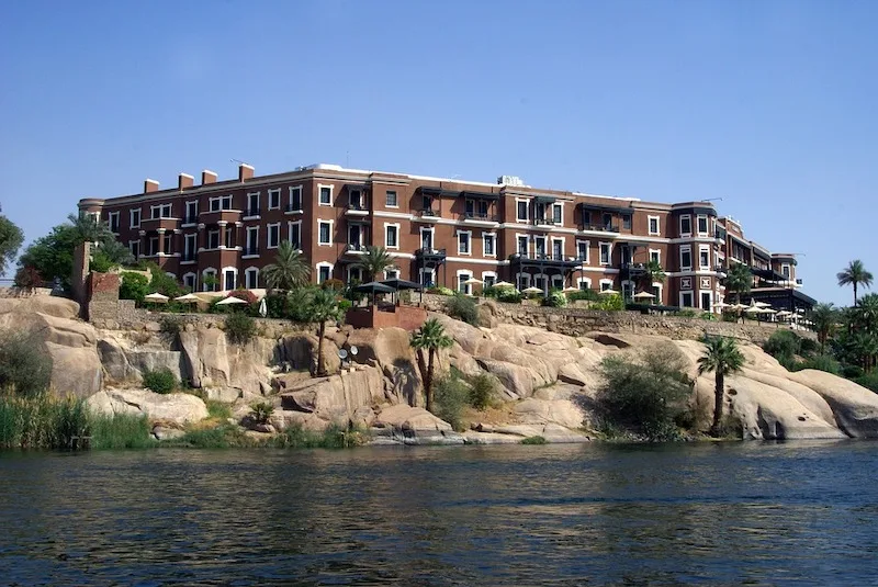 Visiting iconic Old Cataract hotel in Aswan is one of the best things to do in Egypt 