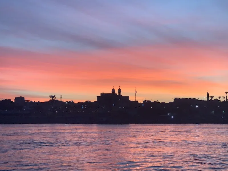 Seeing Luxor in sunrise is one of the top things to do in Egypt 