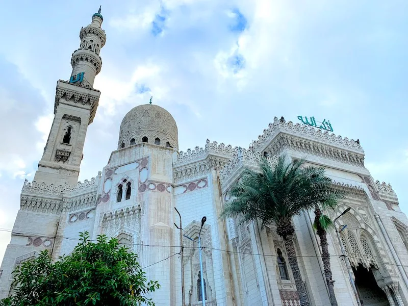 Seeing El-Mursi Abul Abbas Mosque in Alexandria is one of the top things to do in Egypt 