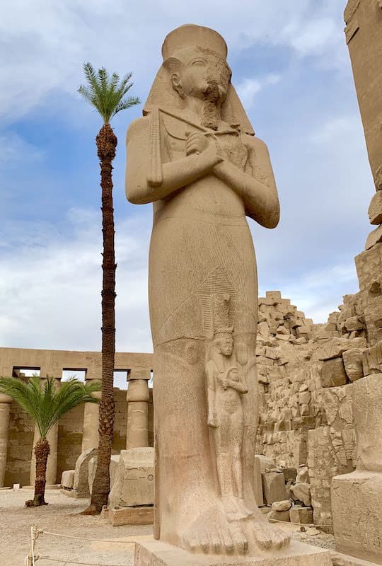 Karnak is an Egyptian landmark