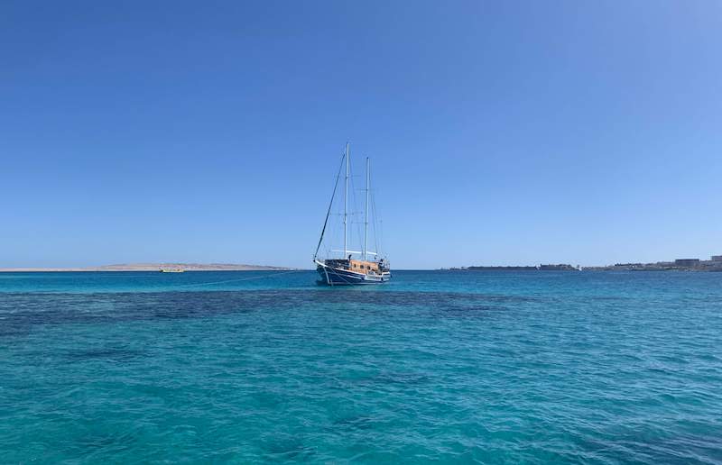 Exploring underwater world of the Red Sea in Hurghada