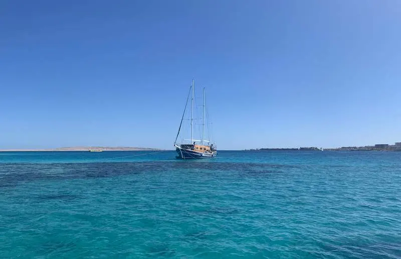 Exploring underwater world of the Red Sea in Hurghada