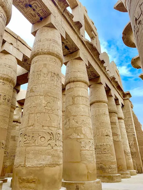 visiting karnak temple is one of the top things to do in egypt 