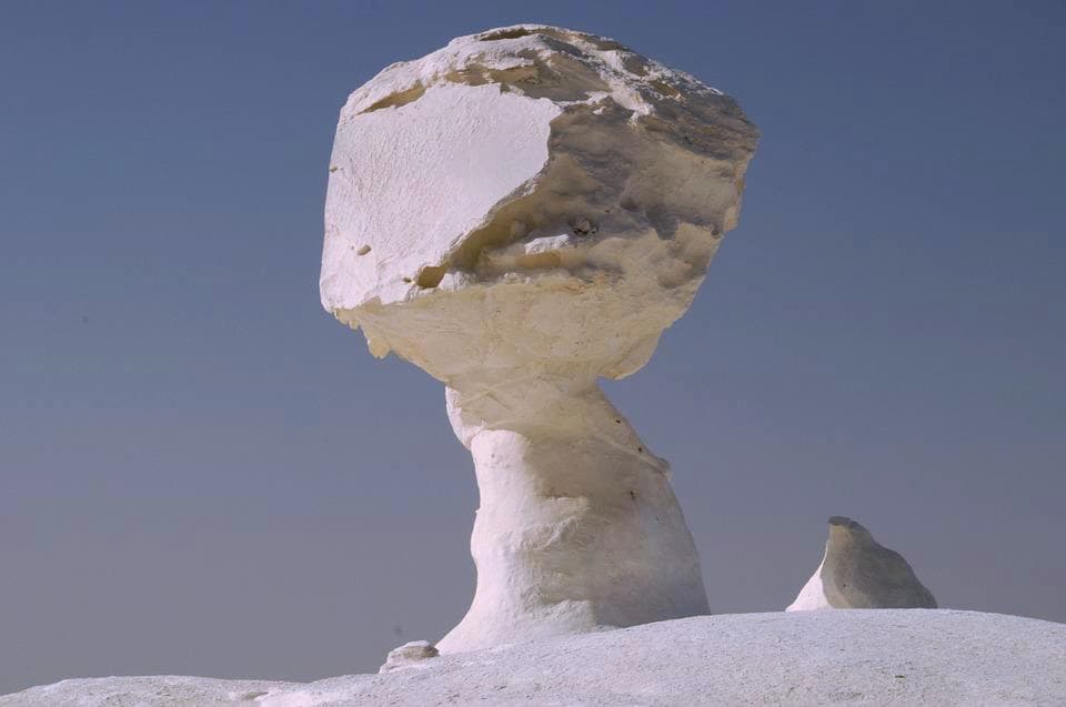 White Desert is a famous Egyptian landmark