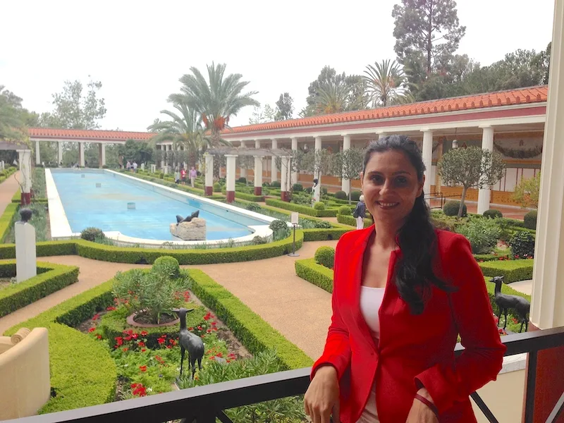 Getty villa in Malibu