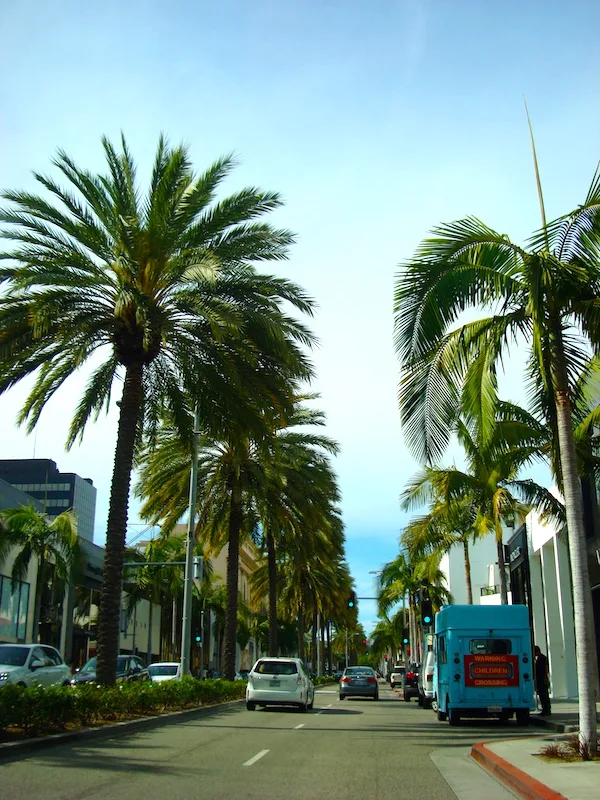 Scenic drive from Los Angeles to San Francisco road trip