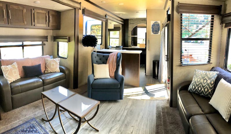This camper van is one of the best Big Sur glamping rentals
