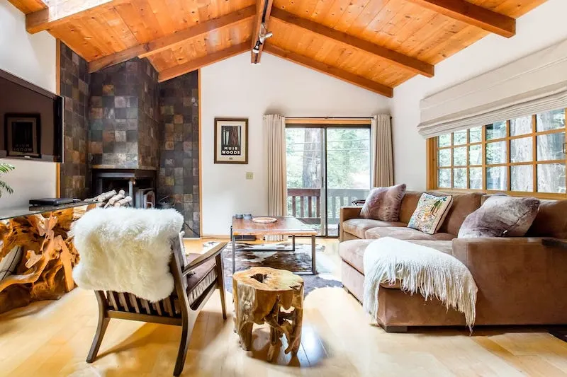 This cabin in Carmel is one of the best Big Sur glamping rentals