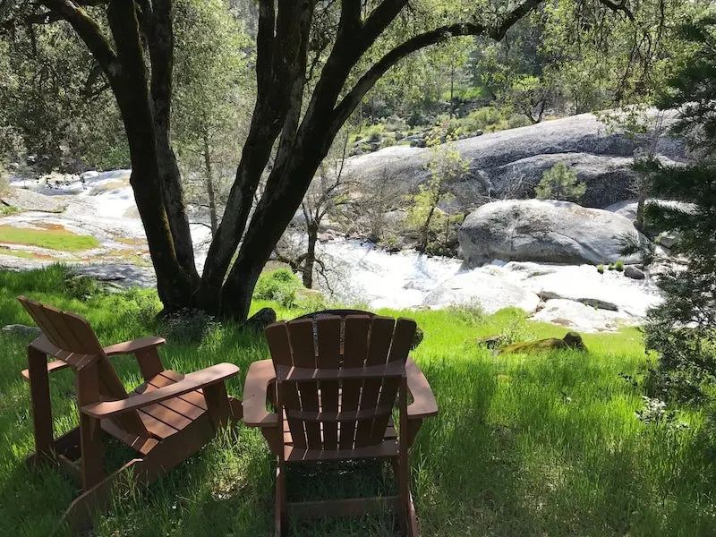 Mariposa river in Yosemite National park 