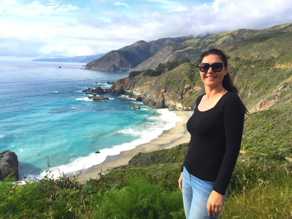 Milijana Gabrić in Big Sur