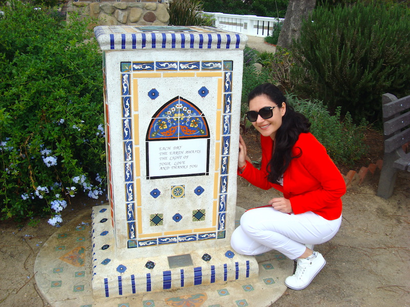 Milijana Gabrić in Serra Retreat in Malibu