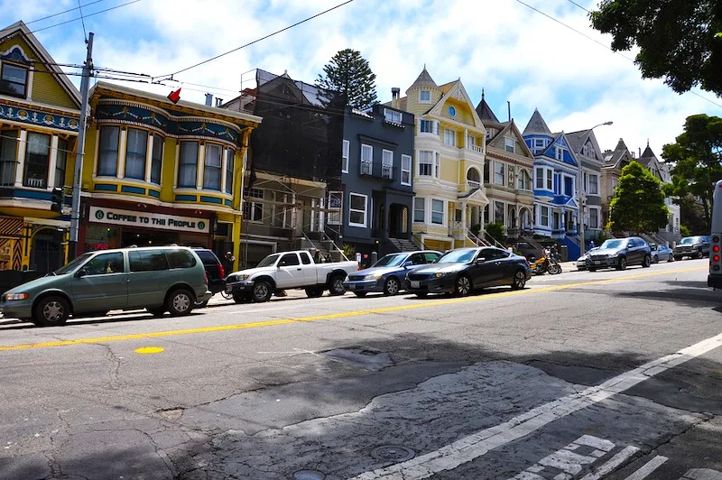 Haight Asbury is one of the best areas to stay in San Francisco for tourists 