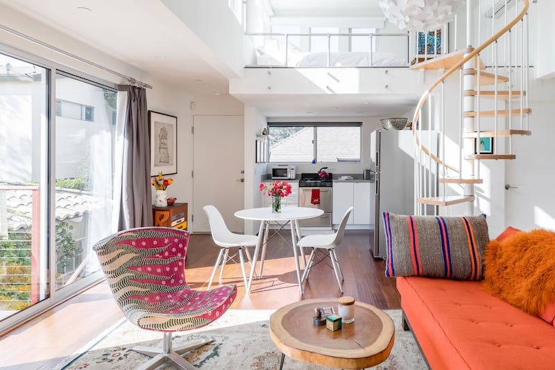 This loft is one of the best airbnbs in Santa Monica