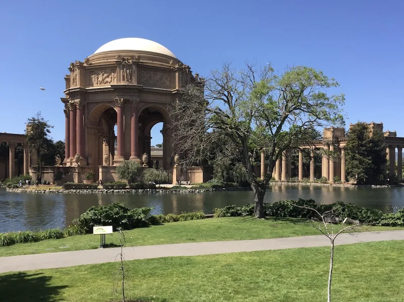 Scenic Drive from San Francisco to Los Angeles 6 Marina District with the Palace of Fine Art is one of the best areas to stay in San Francisco