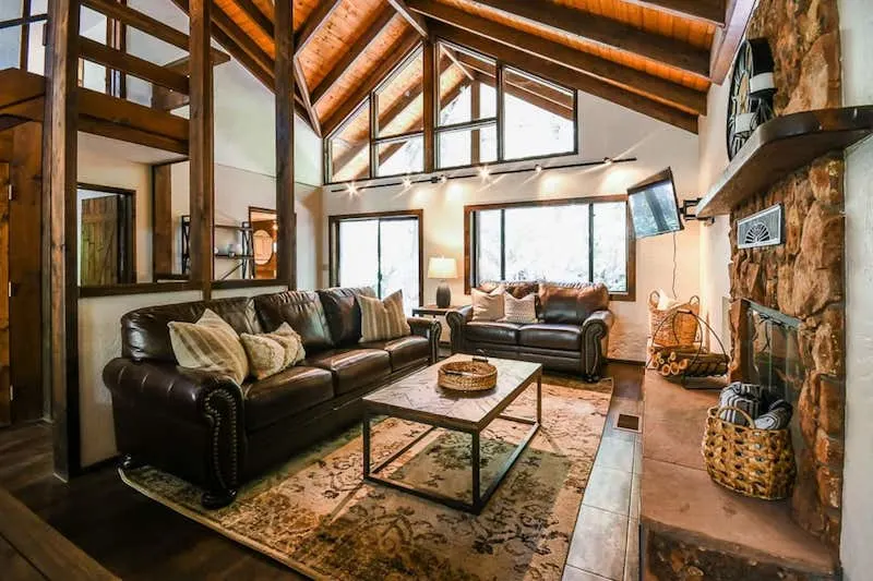 20 Absolutely Best Airbnbs in Sedona 11 This cabin is one of the best Sedona Airbnb rentals for families
