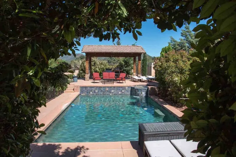 This villa with pool is one of the best Sedona Airbnb Rentals