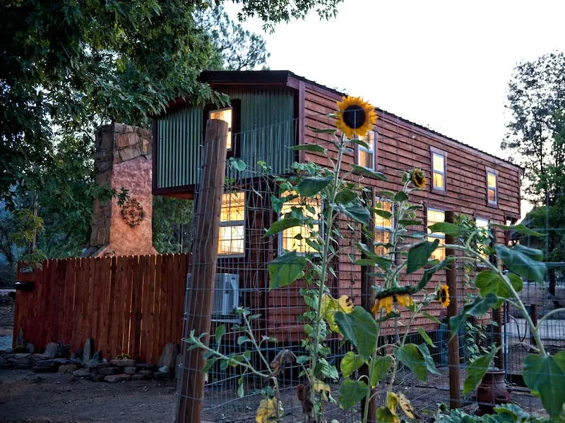 Tiny house for glamping in Yosemite