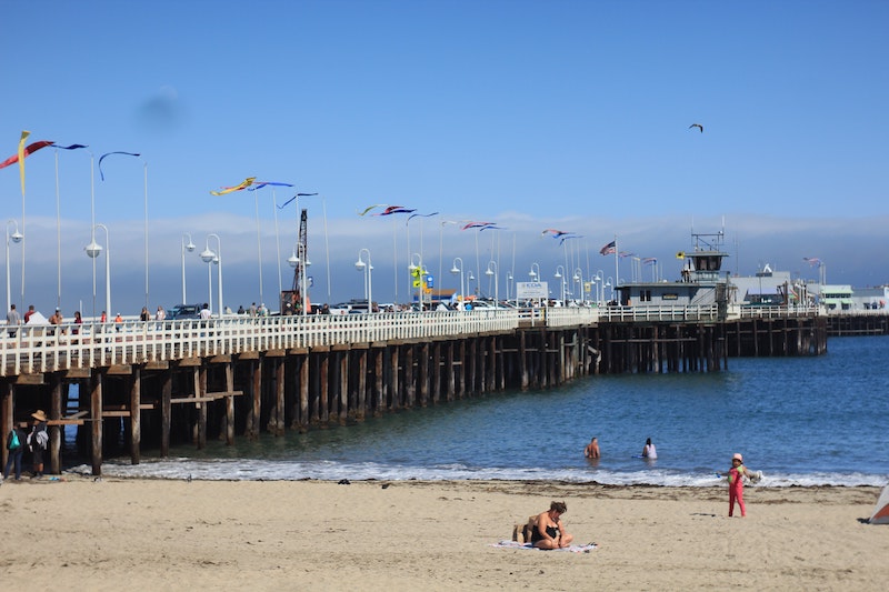 Some of the best beachfront Santa Cruz rentals are near Santa Cruz Wharf