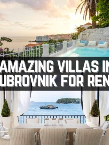 Best vilas in Dubrovnik Croatia