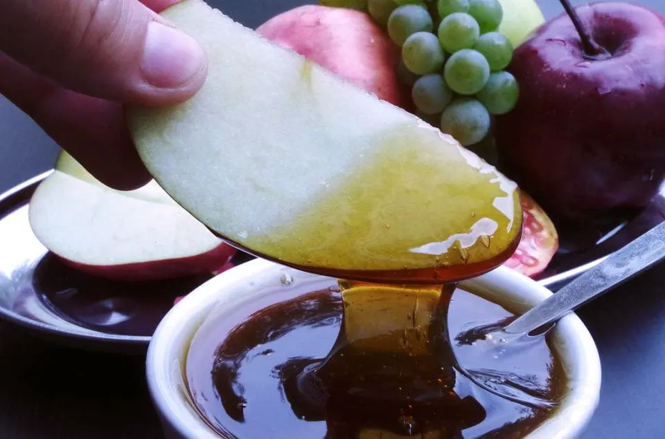 Honey and Apples are a popular food in Israel for Rosh Hashanah