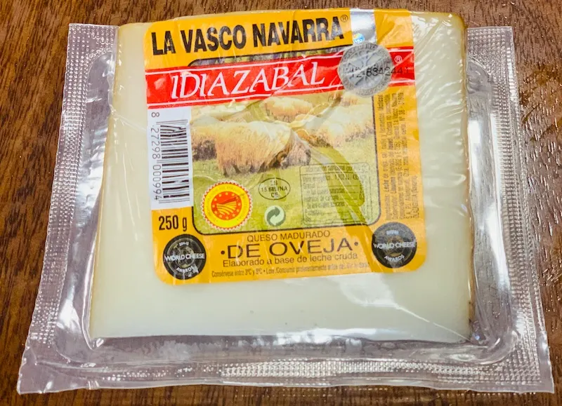 Idiazabal cheese is some of the best Basque foods
