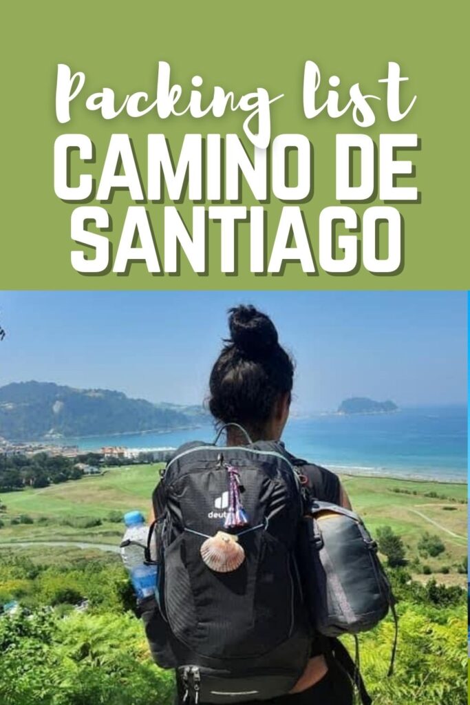 Camino de Santiago packing list