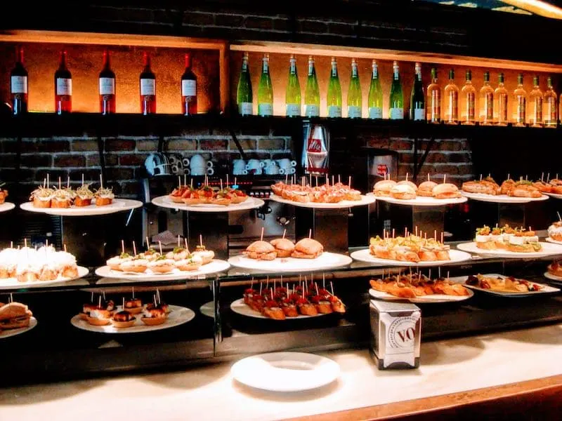 Finger food in Spain is a popular food