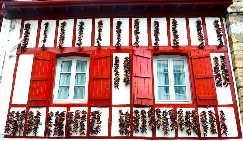 espellete peppers are some of the most famous Basque foods