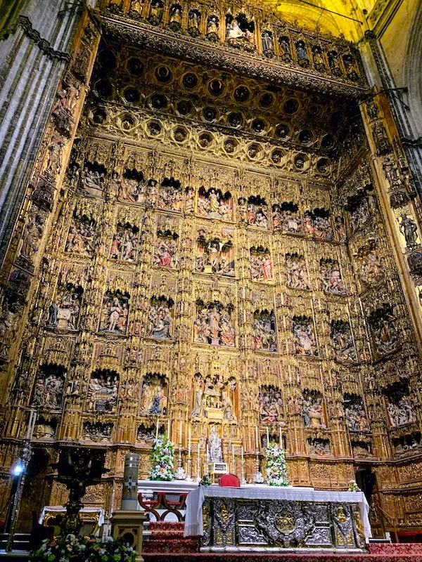 Visiting Seville Cathedral is one f the top things to do in Seville