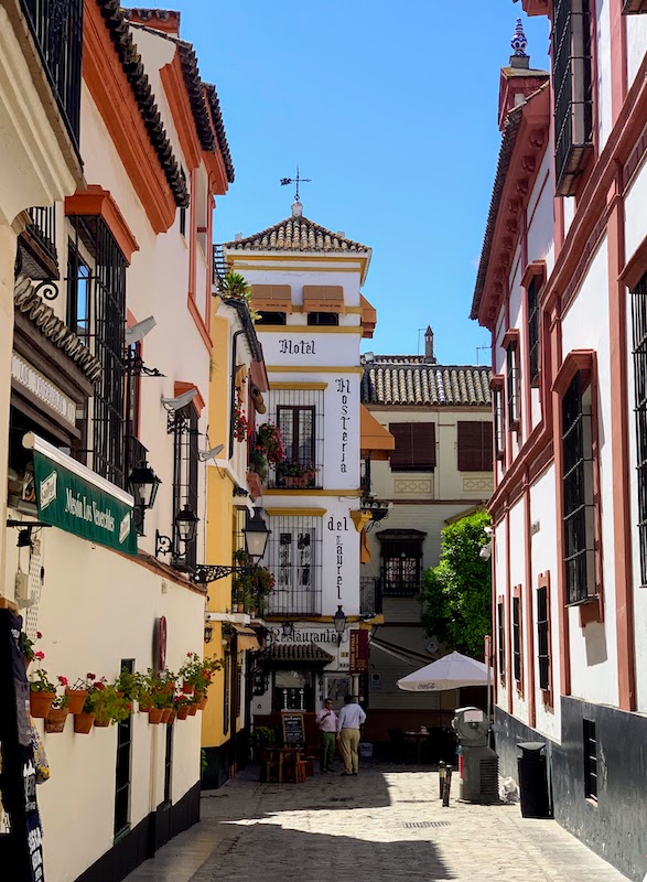 Wandering Barrio Santa Cruz is one of the best things to do in Seville Spain