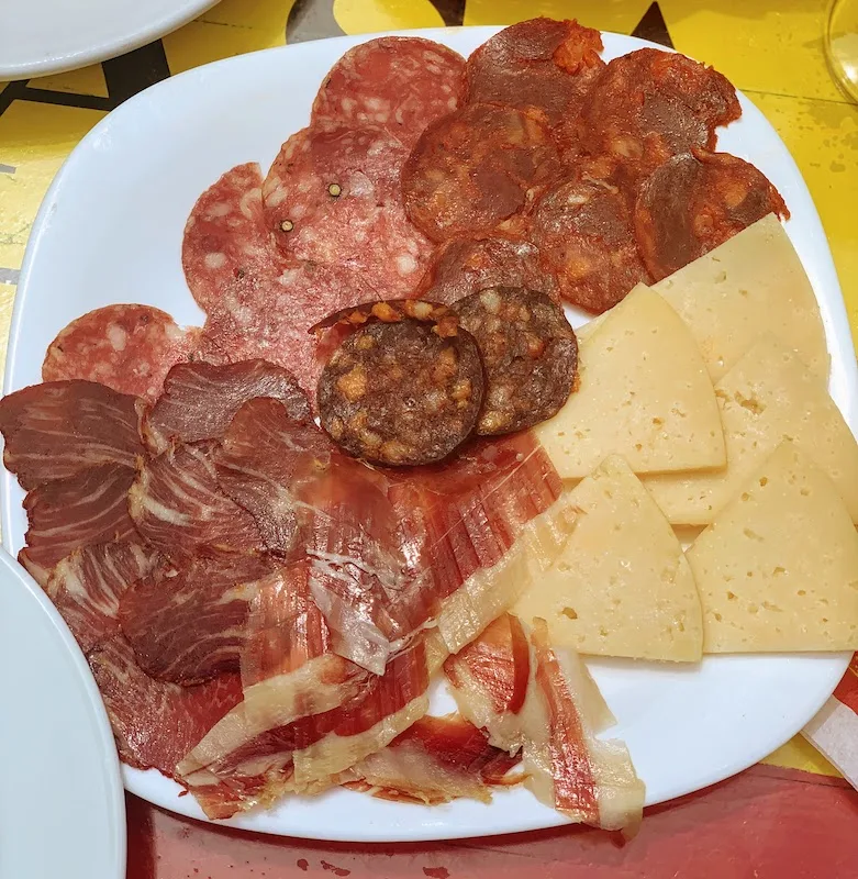 Spanish cold meats are some of the most traditional Spanish berakfast food 