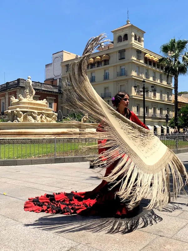 Watching flamenco is Seville is one of the best things to do in Seville