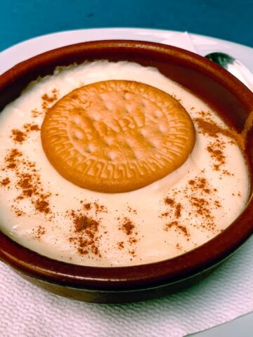 Natillas is one of the traditional Spanish desserts in Spain