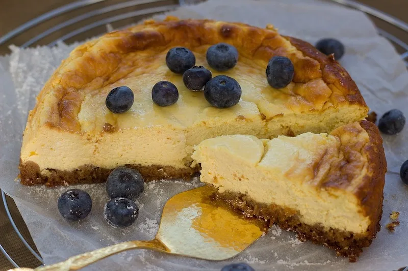 Tarta de queso is one of the most popular Spanish desserts