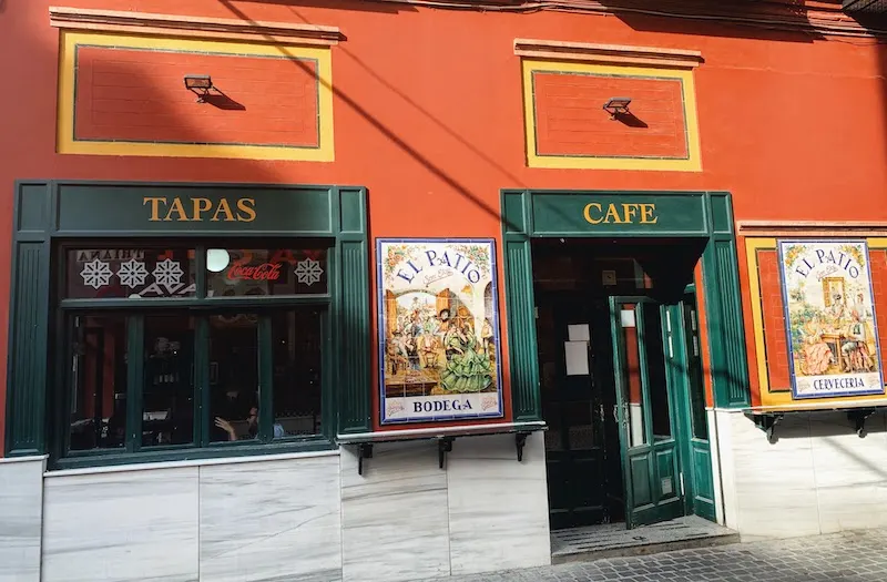 Visiting tapas bar in Triana is one of the best things to do in Seville Spain 