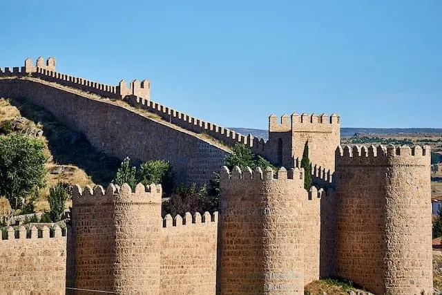 Avila should be visited if planning to travel a week in Spain