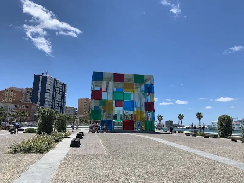 Visiting Centre Pompidou is one of the top things to do in Malaga 