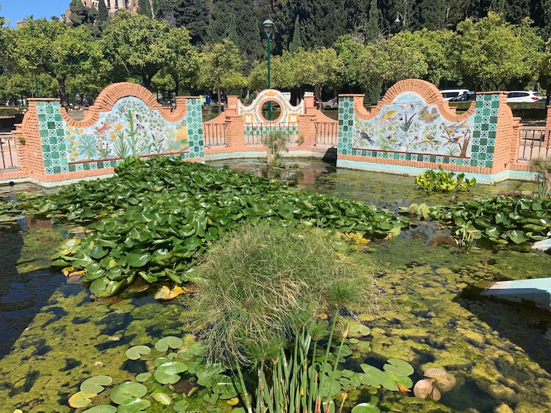 Strolling exotic Parque de Malaga is one of the best things to do in Malaga