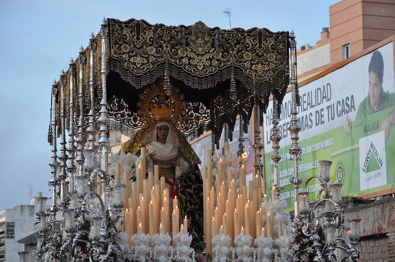 Witnessing spectacular Semana Santa is one of the best things to do in Malaga Spain 