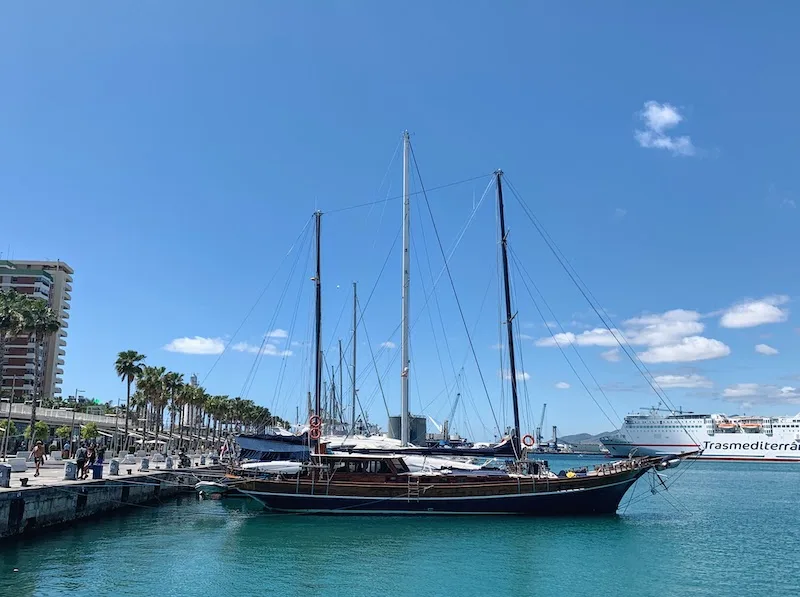 Cruising Malaga Bay is one of the best things to do in Malaga