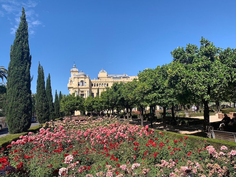 Strolling exotic Parque de Malaga is one of the best things to do in Malaga