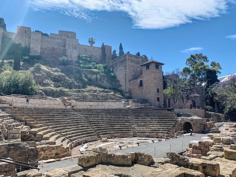 Visiting Roman Theatre in Malaga is one of the best things to do in Malaga
